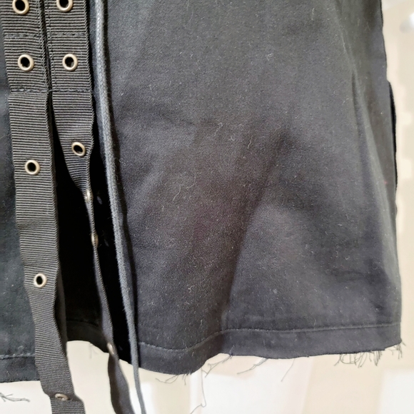 *SOLD* Ultra Rare 90s Plein Sud Lace Up Mini Corset Dress - Picture 9 of 13